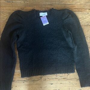 Derek Lam Women's Black Crew Neck Sweater